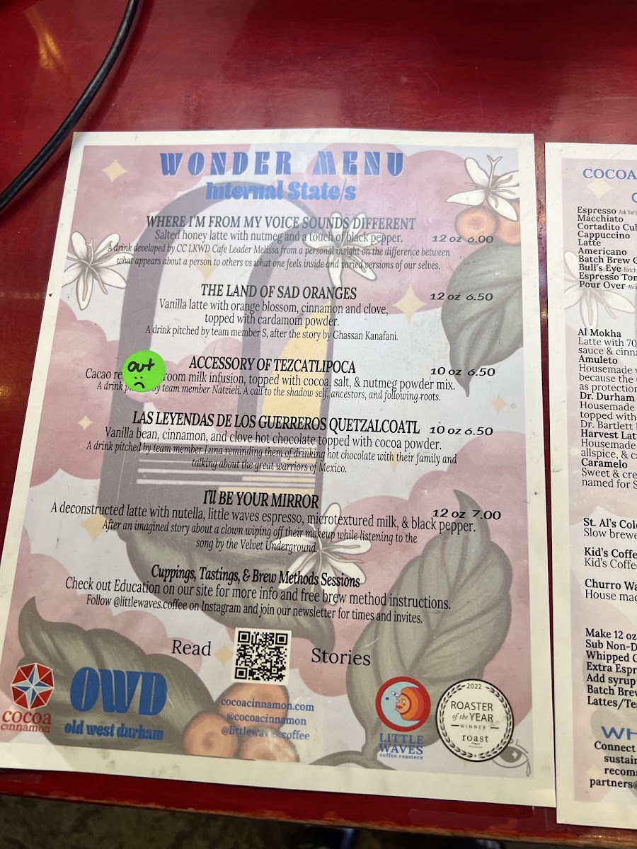 Cocoa Cinnamon Menu-6